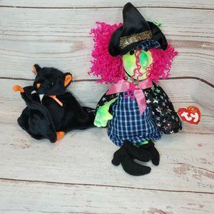 Beanie Baby T.Y 03 Bat-E & 2001 Vintage Scary